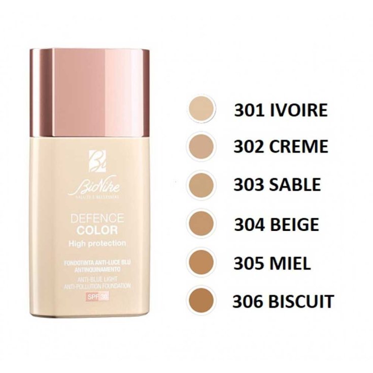 DEFENSE COLOR HIGH PROTECTION N. 301 IVOIRE BioNike 30ml
