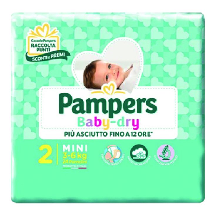 Pampers Baby-Dry Size 2 Mini 75 Diapers