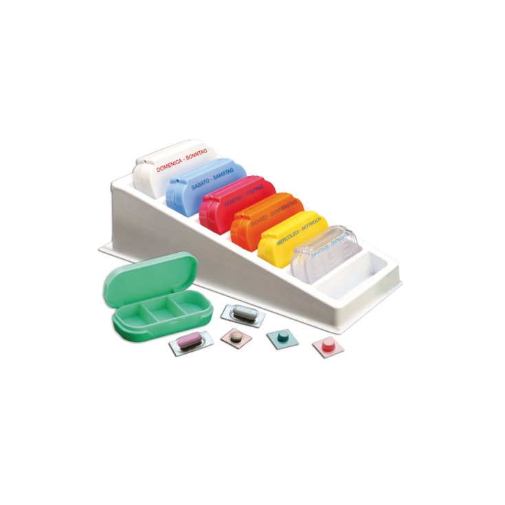 Weekly Pill Box Mini Pillolbox 1 Table Base