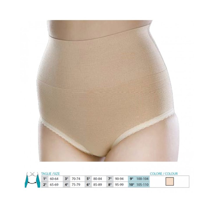 Containing Elastic Briefs Woman Orione 302 Nude Size 4