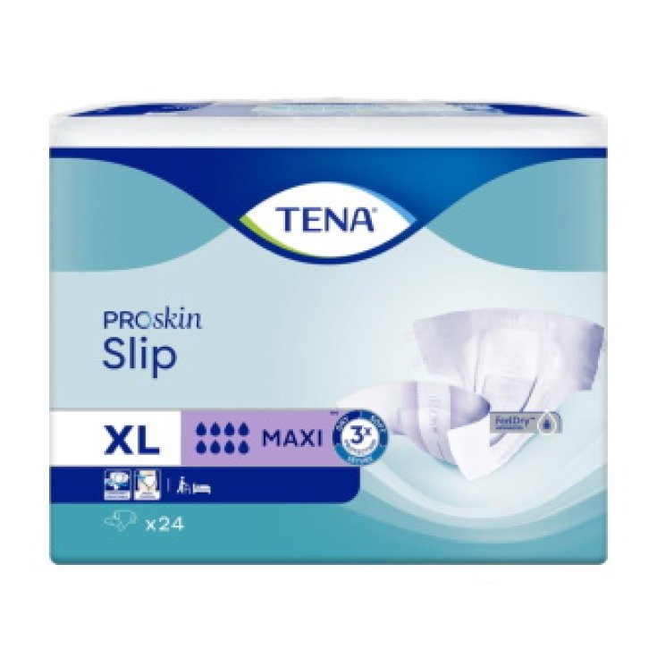 TENA Pro Skin Maxi Briefs Size XL 24 Diapers Panties