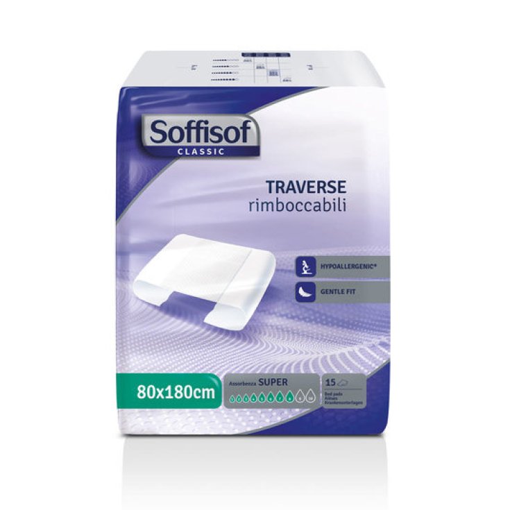 Absorbent Crossbar 80x180 Classic Soffisof 15 Pieces