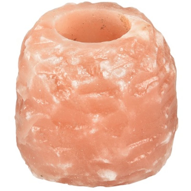 Pink Himalayan Salt Lamp For Candle L Fior Di Loto 1100g