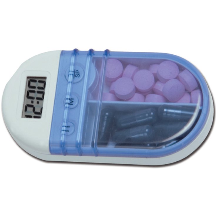 Med's Pocket Pillbox With Timer 1 Piece