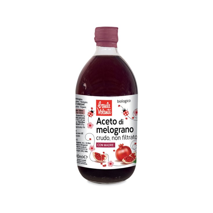 Unfiltered Pomegranate Vinegar Baule Volante 500ml