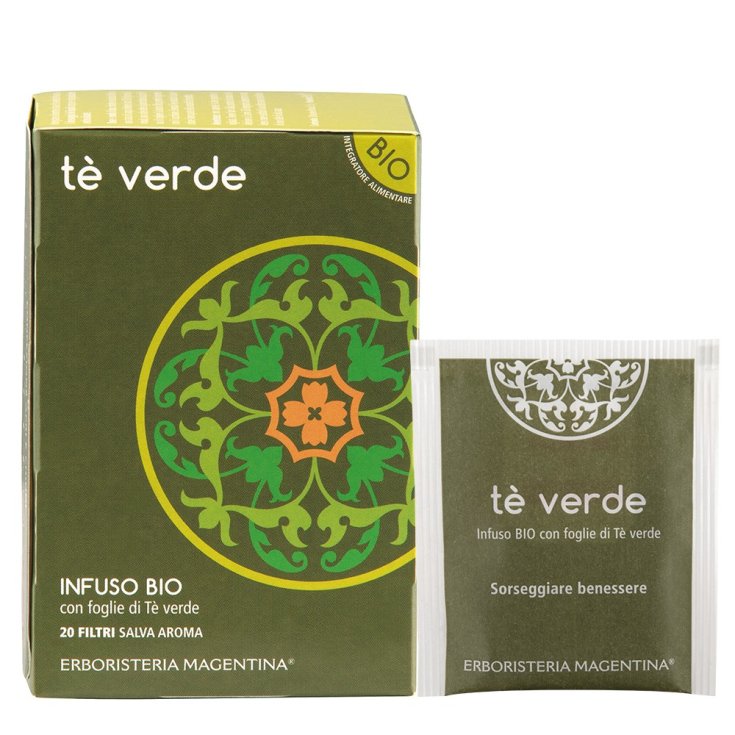 Green Tea Infused Bio Herbalist Magentina 20 Filters