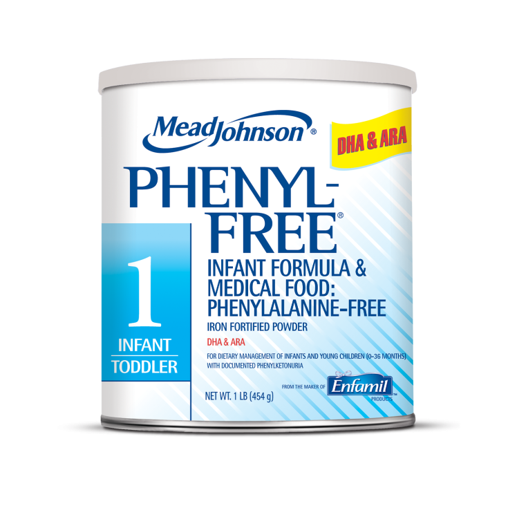Phenyl-Free 1 Infant Formula MeadJohnson 454g