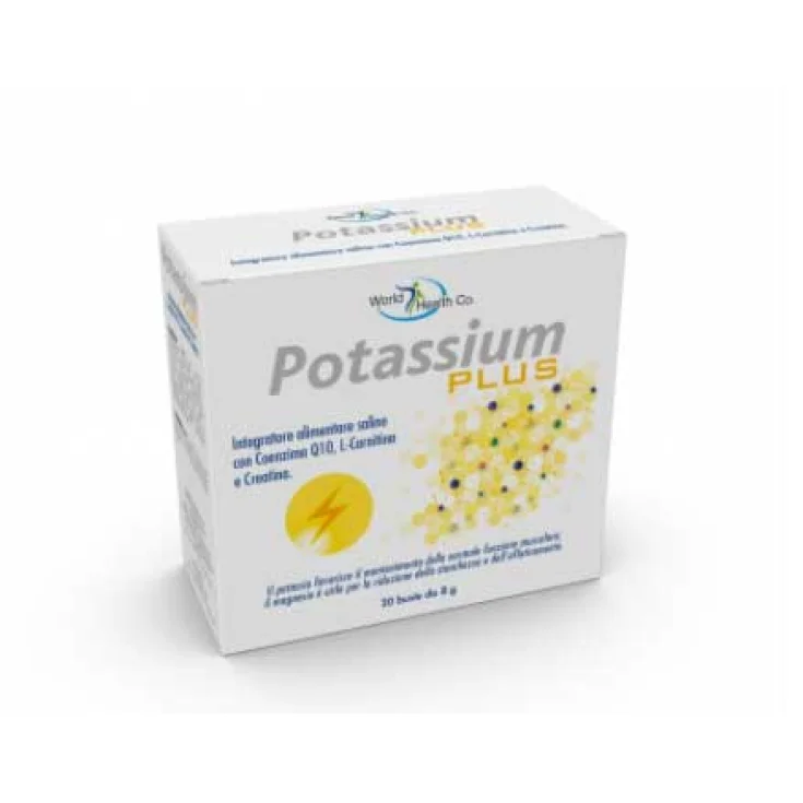 POTASSIUM PLUS WORLD HEALTH 20 Sachets