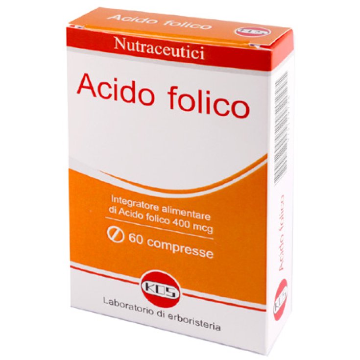Folic Acid 400mcg Kos 60 Tablets
