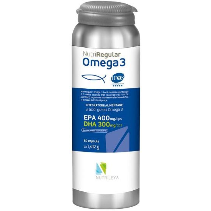 Omega 3 Nutriregular Nutrileya 80 Capsules