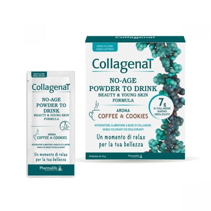CollagenaT NO-AGE Pharmalife Coffee & Cookies 10 Bags