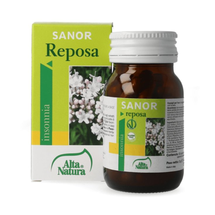 SANOR Reposa 500mg Alta Natura 50 Capsules