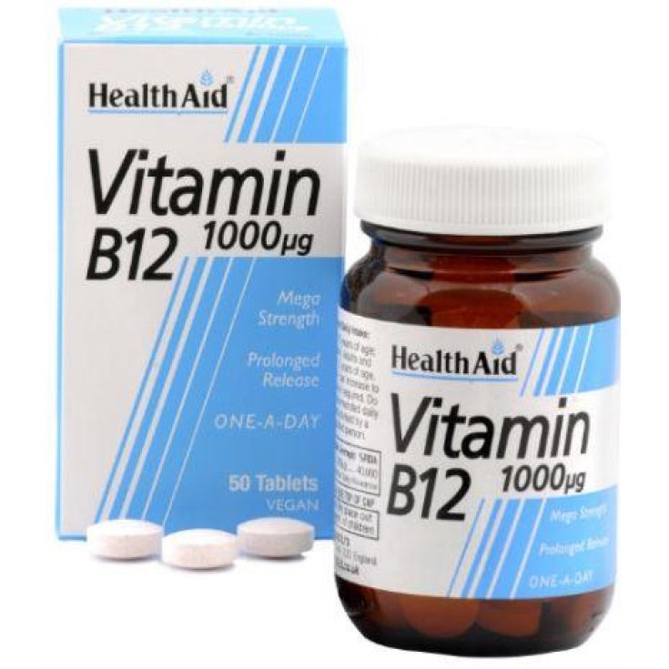 VITAMIN B12 1000 UG HEALTHAID® 50 Capsules