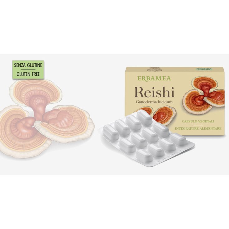 Reishi Erbamea 24 Vegetarian Capsules