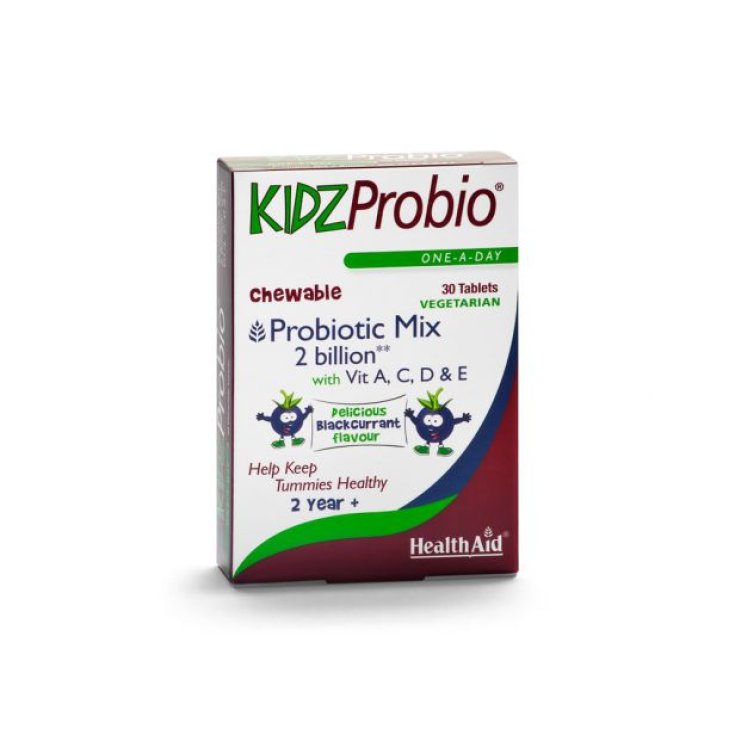 KidzProbio® 2 Billion Chewable HealthAid® 30 Tablets