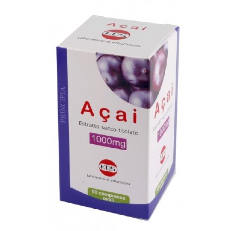 Acai Dry Extract Titrated KOS 60 Tablets
