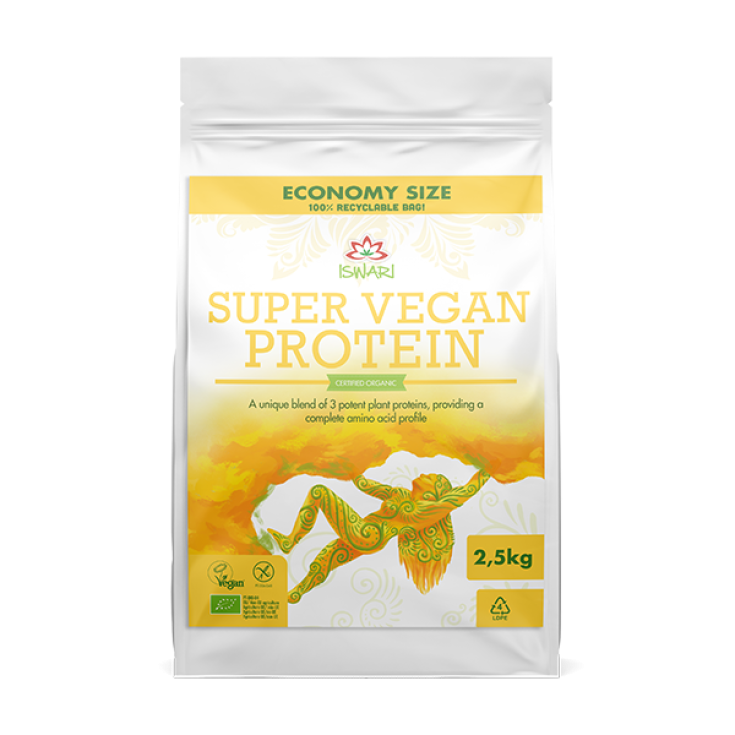 Super Vegan Protein Bio ISWARI 2,5Kg
