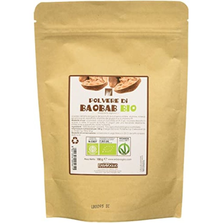 Baobab Organic Powder Erbavoglio 150g