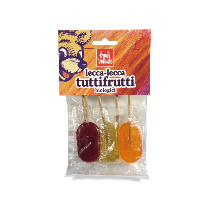 Lollipop Tuttifrutti Organic Baule Volante 62.5g