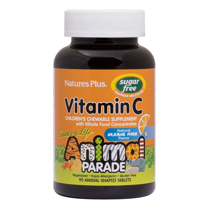 Animal Parade Vitamin C Sugar Free Natures Plus® 90 Tablets