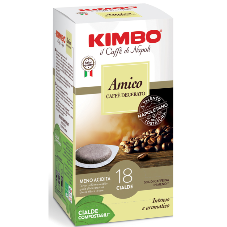 Amico Caffè Dewaxed KIMBO® 18 Pods