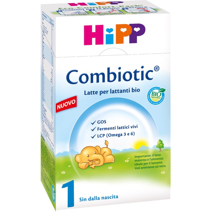 HIPP LAIT COMBIOTIC 0 A 6 MOIS 800G - Pharmacie Cap3000