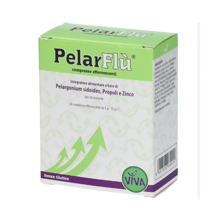Pelarflu 'Tuscofarm 24 Effervescent tablets