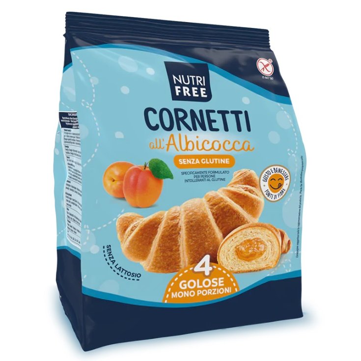NutriFree Apricot Croissants 4x60g