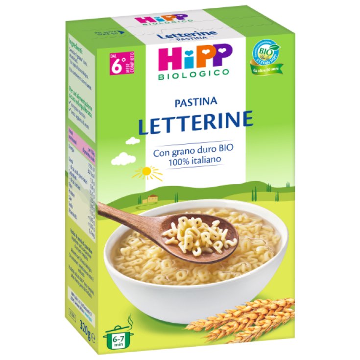 Pastina Letterine Hipp Organic 320g