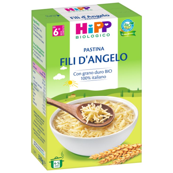 Organic Pasta Fili D'Angelo Hipp 320g