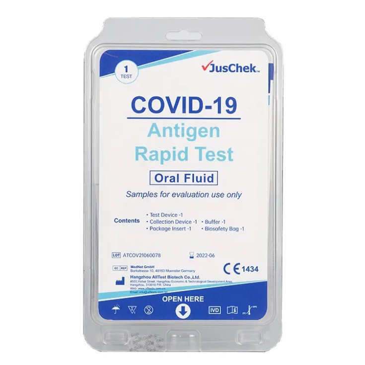 Rapid Test Antigen COVID-19 Saliva Juschek 1 Piece