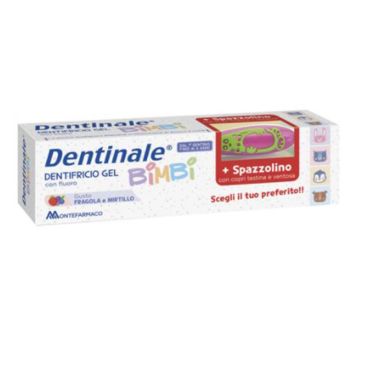 Dentinale Bimbi Toothpaste + Montefarmaco Toothbrush