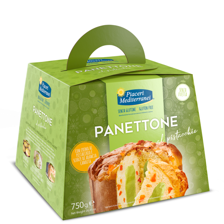 Pistachio Panettone Piaceri Mediterranei 750g