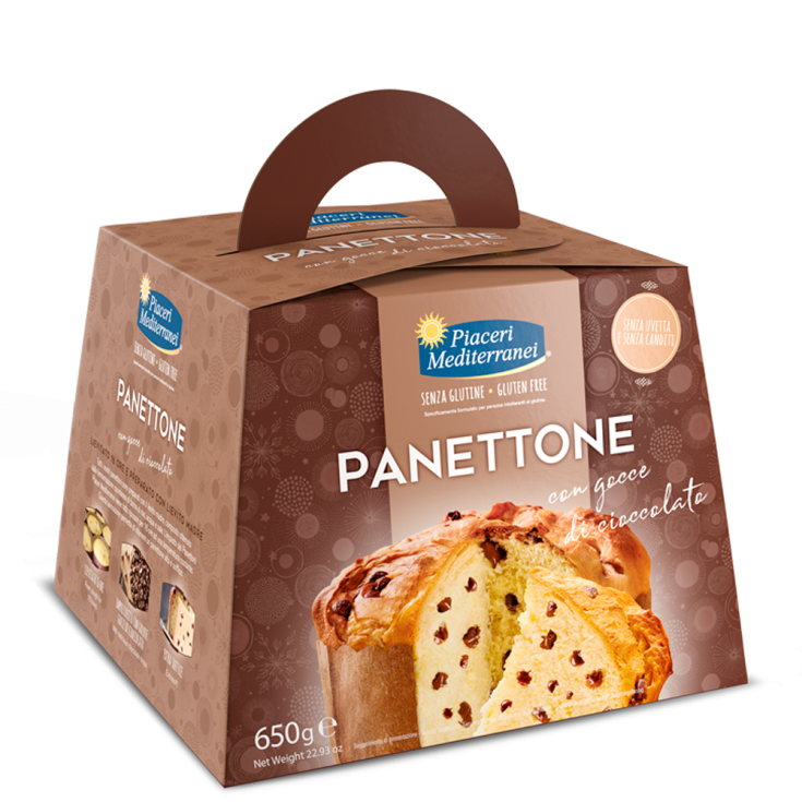 Panettone With Chocolate Drops Piaceri Mediterranei 650g