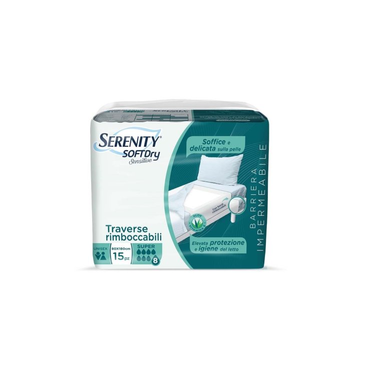 Sensitive Soft Dry Roll-Up Sleepers Serenity 15 Pieces
