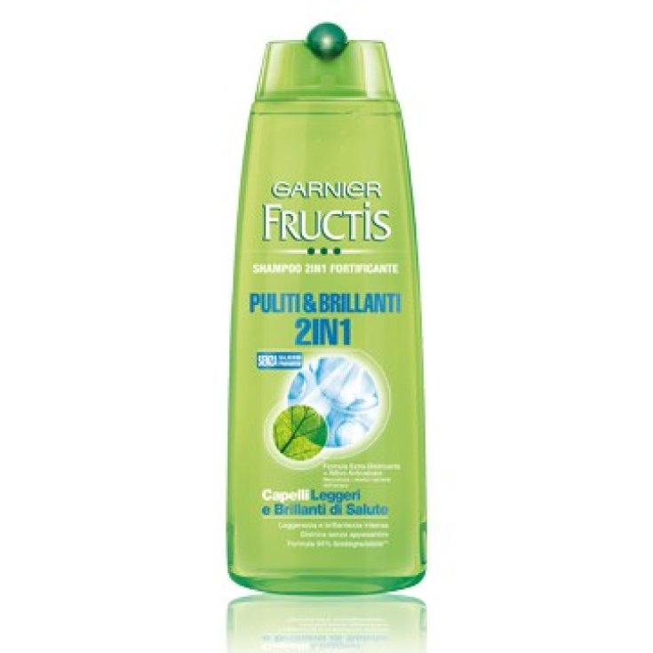 Fructis Clean and Brilliant Shampoo 2 in 1 250ml
