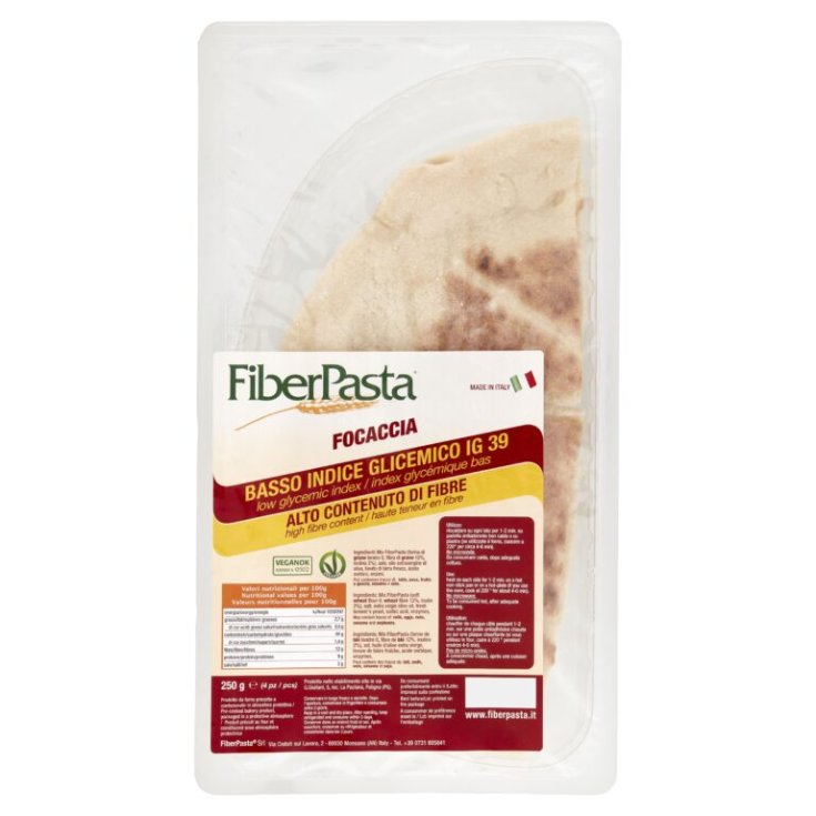 FOCACCIA WITHOUT YEAST FiberPasta® 250G