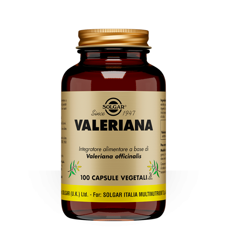 VALERIANA SOLGAR® 100 VEGETABLE CAPSULES