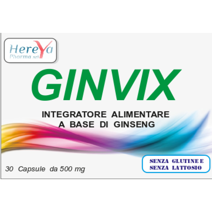 GINVIX HEREYA PHARMA 30 Capsules