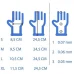 Disposable vinyl gloves M Pulin 100 pieces