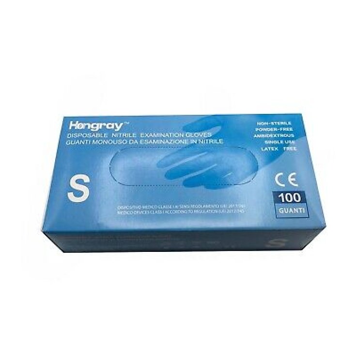 Hongray Nitrile Glove Size S 100 Pieces