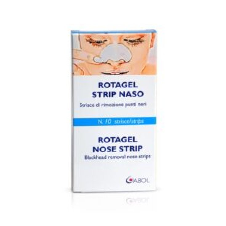 ROTAGEL Strip Nose GABOL 10 Patches