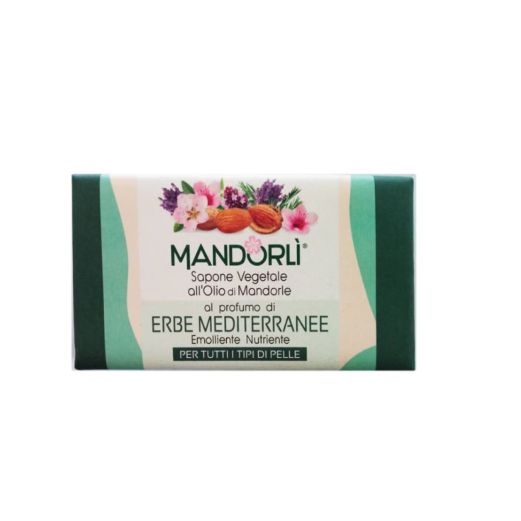 ALMOND SOAP HERBS MEDIUM 100G