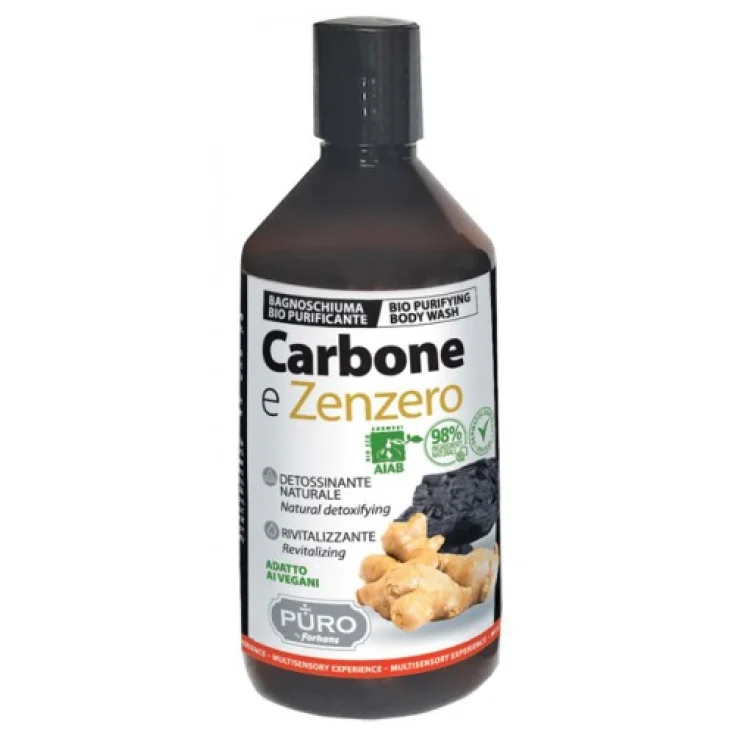 Charcoal and Ginger PURE Bubble Bath 500ml