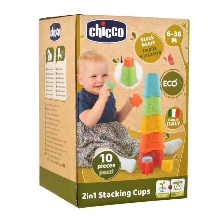 2in1 ECO + CHICCO Stackable Cups