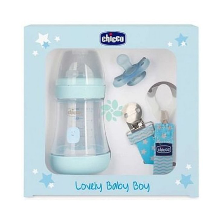 Lovely Baby Set Light Blue CHICCO