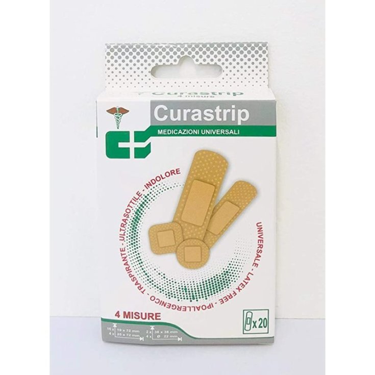 Curastrip Patch 4 Sizes 20 Pieces