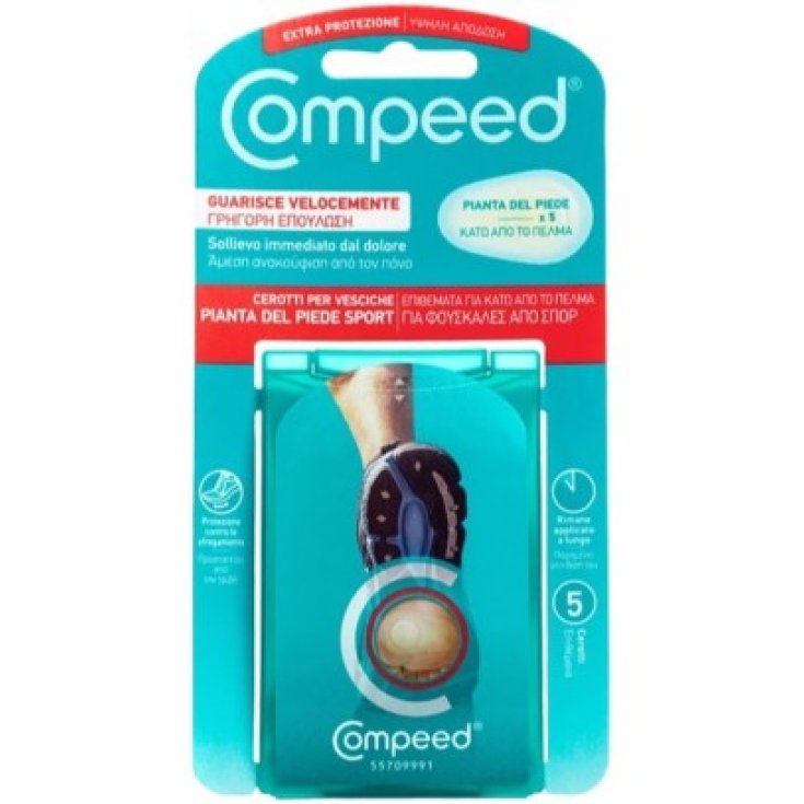 Veschiche to the Plant of the Foot Compeed 5 Patches