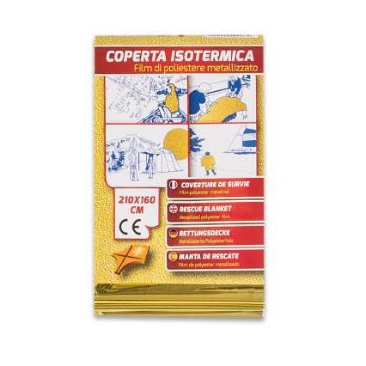 Isothermal blanket gold - silver COP216 210X160 PVS
