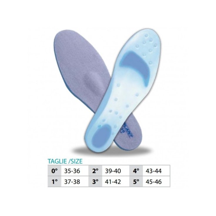 OK PED Lined Silicone Insole Ref. 107 1 Pair